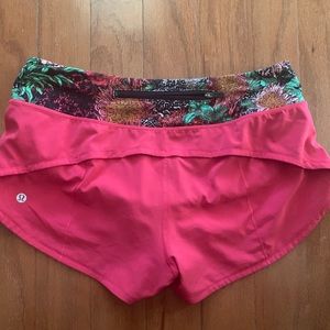 Lululemon Speed Shorts. SOLD.